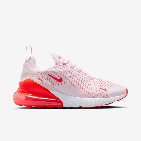 حذاء Nike Air Max 270 للنساء (رغوة وردية/أبيض/قرمزي ساطع) in Kuwait