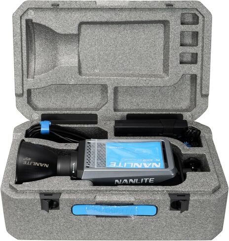 NANLITE FC-300B 350w LED Video Light، CRI 96+ 2,700K-6,500K ضوء تصوير ثنائي اللون مع حامل Bowens، أوضاع FX، التحكم في التطبيق للاستوديو، صناعة الأفلام، الصورة، إنشاء محتوى YouTube in Kuwait