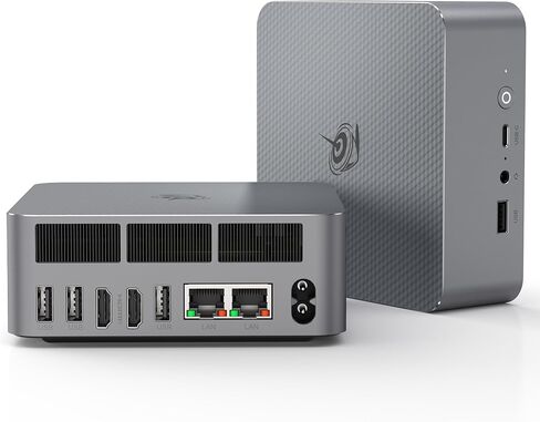 Beelink GTI14 AI Mini PC ، Intel Core Ultra 9 185H (16T/22C ، حتى 5.1 جيجا هرتز) ، 64 جيجا بايت DDR5 2TB PCIE4.0 SSD MINI Desktop Computer in Kuwait