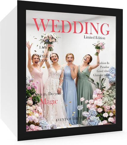 HARZHI Portable Magazine Photo Booth Box, 6.6x6.6x7.6 Ft Custom Logo, Easy Quick Setup, Lightweight Portable for Weddings, Birthdays Rental and Commercial Events in Kuwait