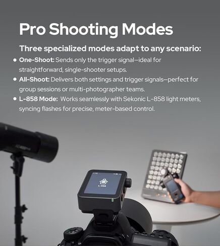 مشغل فلاش Godox X3Pro N X3Pro-N TTL اللاسلكي لكاميرات نيكون مع تكامل البلوتوث والتحكم في التطبيق 2.4 جيجا هرتز نظام X اللاسلكي أوضاع التصوير الاحترافية شحن سريع وظيفة TCM تعمل باللمس in Kuwait