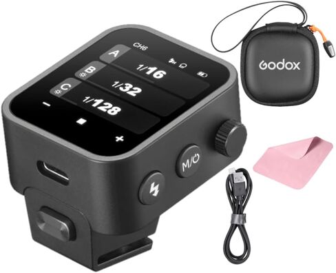 Godox X3N X3-N متوافق مع كاميرا نيكون، TTL Wireless Touch Screen Flash Trigger 2.4G تلقائي/يدوي/فلاش متعدد، بطارية ليثيوم مدمجة، (إصدار ترقية X2T-N XPro-N) in Kuwait
