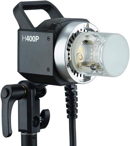 Godox H400P 400Ws رأس فلاش مع حامل بوين، مصباح إضاءة تمديد محمول خارج الفلاش لـ Godox AD400ProII AD400Pro فلاش خارجي in Kuwait
