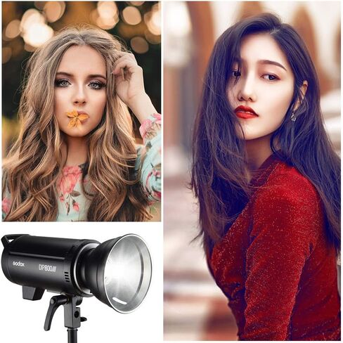 GODOX DP800III فلاش ستوديو احترافي 1s وقت إعادة التدوير GN126 5600k 800Ws بونز جبل 150 واط مصباح النمذجة in Kuwait