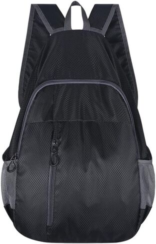 Ultra-Light Portable Foldable Sports Backpack - Thin Waterproof Outdoor Hiking Daypack (Navy Blue) in Saudi Arabia