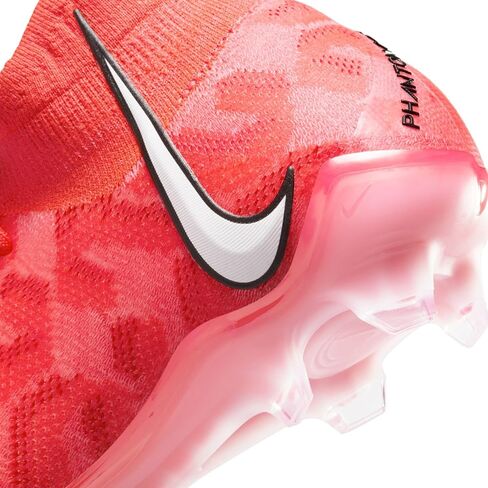 NIKE Women's Phantom Luna Elite Fg High, Bright Crimson White, 2.5 UK in Kuwait