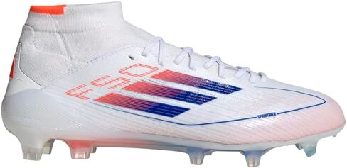 adidas Womens F50 Elite Firm Ground Mid Soccer Cleats - White in Kuwait