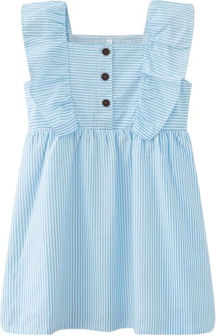 UMELOK Toddler Girl Dress Kids Sleeveless Ruffle Dresses for Girls Summer in Kuwait