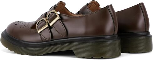 Womens Platform Loafers Chunky Mary Janes for Women with Double Straps 90s Vintage Style Platform Mary Jane Shoes in Saudi Arabia