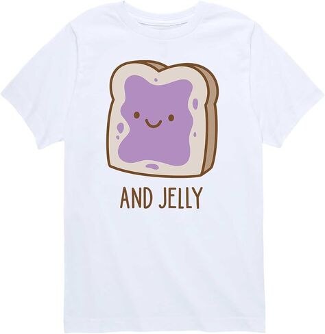 Instant Message - Twins and Jelly - Youth Short Sleeve Graphic T-Shirt in Kuwait