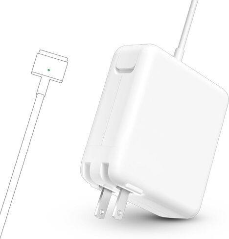 Mac Book Pro Charger - 60W Magnetic L-Tip Power Adapter,Compatible with Mac Book Pro 13 Inch (Before Mid 2012 Models) in Saudi Arabia