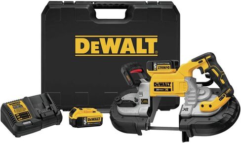 DEWALT 20V* MAX XR Band Saw, Dual Handed, Tool Only (DCS376B) in Saudi Arabia