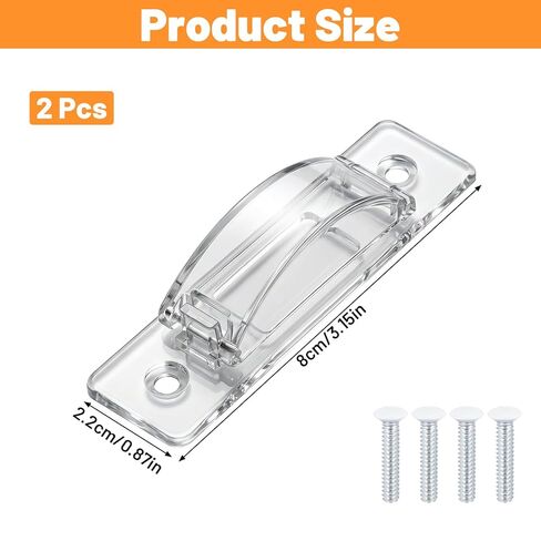 2pcs Clear Light Switch Cover - Protector Prevents Accidental On Off Light Switch Child Proof Cover Guard - Protects Your Lights from Being Accidentally Turned On or Off in Kuwait