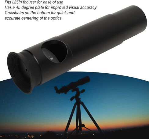 1.25In Collimation Eyepiece, Metal Collimating Cheshire Eyepiece, Reflector Telescope Eyepiece for Astronomical Telescopes in Kuwait