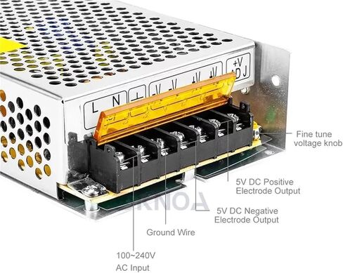 1pc 24V Power Supply Lighting 110V 220V to 24V 24W 36W 60W 75W 120W 400W 600W(24V3.1A 75W) in Kuwait