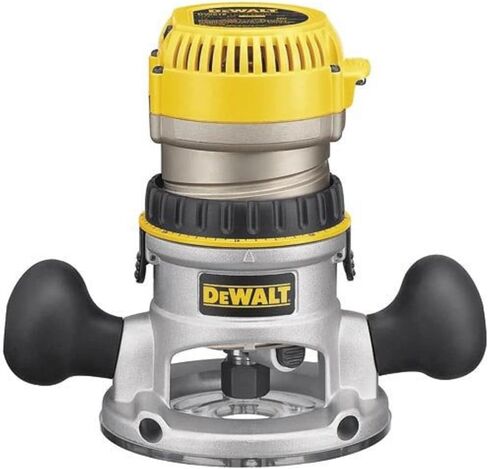 DEWALT DW618K 2-1/4 HP Electronic Variable Speed Fixed Base Router with So Start Kit in Saudi Arabia