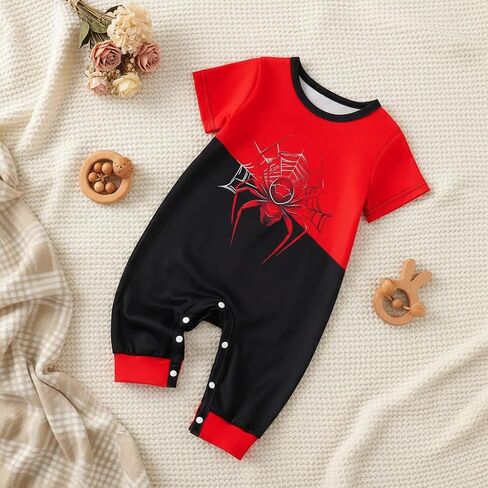 Baby Boys Girls Romper With Button Soft Jumpsuit Outfit Clothes in Saudi Arabia