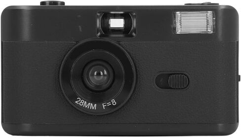 Fabater 35 MM Film Camera, 28 MM F/8 Lens Reusable Film Camera, 1/120s Shutter Speed, Built in Flash, Light Weight, Easy to Use (Films & AAA Battery are not Included) (Pinky) in Saudi Arabia