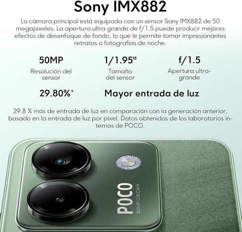 Poco M7 Pro 5G (256GB + 8GB) (for Tmobile Mint Tello & Global) 50MP Dual Sony Camera 6.67" 120Hz Octa Core Unlocked Dual Sim Model 2409FPCC4G Liberado (Purple) in Saudi Arabia