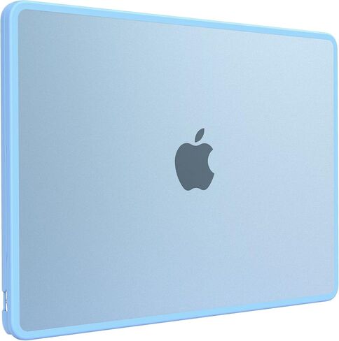 علبة قشرة صلبة مضادة للتشكيل بلوزوان متوافقة مع MacBook Air 13 بوصة M4 M3 M2 2025 2024-2022 A3240 A3113 A2681 ، قاعدة أجهزة كمبيوتر TPU الناعمة للهواء 13.6 بوصة ، مجمعة واضحة in Kuwait