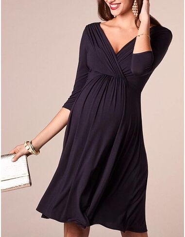 Breastfeeding Dresses Maternity Clothes for Pregnant Women Clothing Pregnancy Dresses Mother Wear Evening Dress in Saudi Arabia