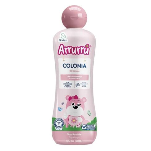Colonia Arrurru para Bebes – 400ml (13.52 fl oz) (400ml (13.52oz), Rosada (Pink) in Kuwait