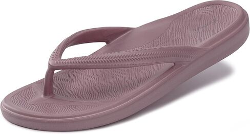 Joomra Womens Arch Support Flip Flops Plantar Fasciitis Thong Sandals | One-piece Design, Supportive Sole, Durable Lightweight Seamless EVA Material, Soft Toe Post, Easy Slip-On in Saudi Arabia