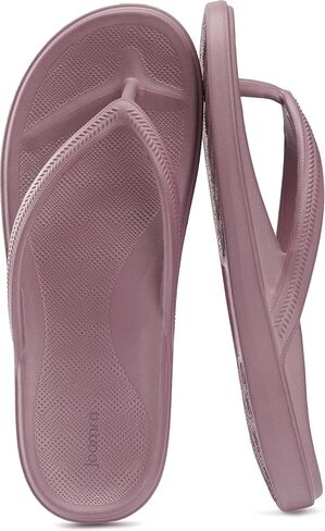 Joomra Womens Arch Support Flip Flops Plantar Fasciitis Thong Sandals | One-piece Design, Supportive Sole, Durable Lightweight Seamless EVA Material, Soft Toe Post, Easy Slip-On in Saudi Arabia