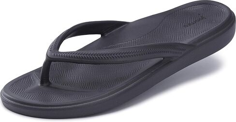 Joomra Women's Arch Support Flip Flops Orthopedic Plantar Fasciitis Thong Sandals in Kuwait