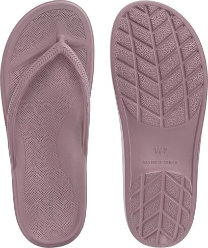 Joomra Womens Arch Support Flip Flops Plantar Fasciitis Thong Sandals | One-piece Design, Supportive Sole, Durable Lightweight Seamless EVA Material, Soft Toe Post, Easy Slip-On in Saudi Arabia