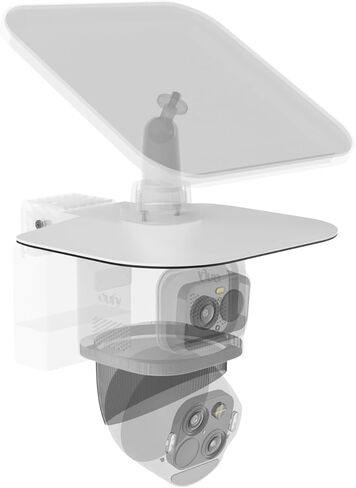 غطاء HOLACA Sun Rain Shade لـ eufy Security eufyCam S4 فقط in Kuwait