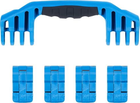 طقم مقبض ومزلاج بديل Pelican 1600 من ColorCase - مقابض OD خضراء ومزالج مزدوجة in Kuwait