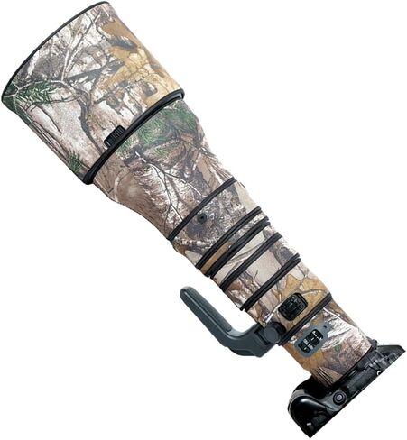 Lens Cover for Nikon Z 800mm F/6.3 VR S Camouflage Camera Lens Protection Sleeve (Color #Green Leaf Camouflage - Waterproof) Rain Cover in Kuwait