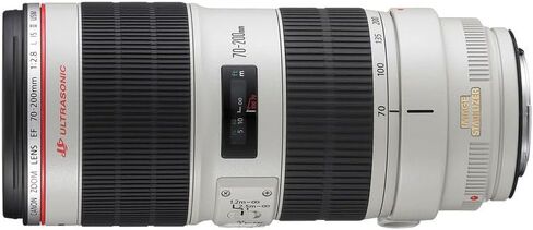 Canon EF 70-200mm f/2.8L هي حزمة عدسات II USM | تكبير تليفوتوغرافي من السلسلة L مع فتحة f/2.8 ثابتة، وضبط بصري، وتركيز تلقائي USM سريع من النوع الدائري | للرياضة والفعاليات (2751B002) + مجموعة الفلاتر + المزيد in Kuwait