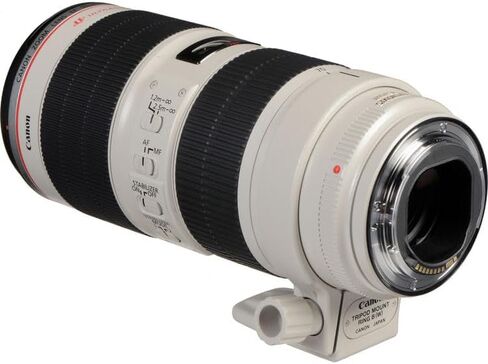 Canon EF 70-200mm f/2.8L هي حزمة عدسات II USM | تكبير تليفوتوغرافي من السلسلة L مع فتحة f/2.8 ثابتة، وضبط بصري، وتركيز تلقائي USM سريع من النوع الدائري | للرياضة والفعاليات (2751B002) + مجموعة الفلاتر + المزيد in Kuwait