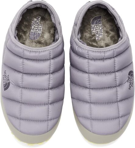 The North Face Women's Thermoball Traction Mule V Winter Shoe - Insulated & Water Repellent, Rubber Outsole, Transcendent Grey/Stone Slab, 7 in Kuwait