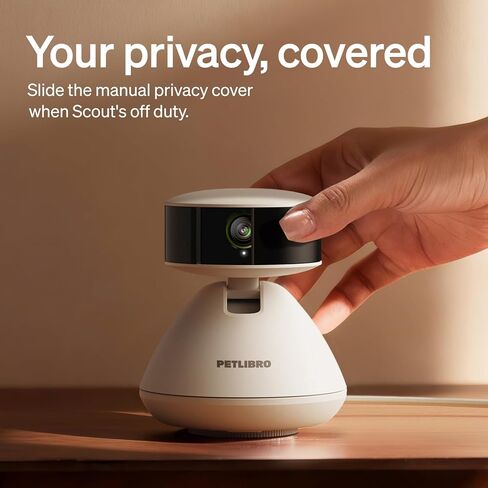 PETLIBRO 90-Day AI Trial Pet Camera Indoor with Phone App, 360° Pan Tilt Dog Camera&Cat Cameras, Indoor Camera WiFi Camera with AI Detection&Recognition, Home Cameras Indoor, Night Vision, 2-Way Audio in Kuwait