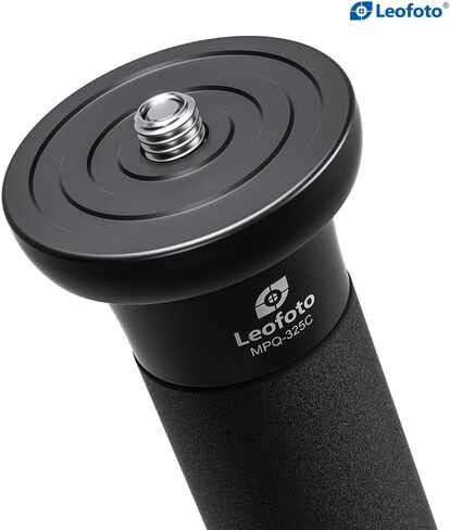 Leofoto MPQ-325C Water Sand-Proof Camera Camo Monopod Stand Kit w Case, Replacement Foot,Knob Handle & Silicone Handle, 65" 5-Sec Carbon Fiber Video Travel Monopod for Sony/Canon/Nikon/Max.Load 33lb in Saudi Arabia