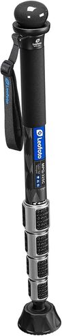 Leofoto MPQ-325C Water Sand-Proof Camera Camo Monopod Stand Kit w Case, Replacement Foot,Knob Handle & Silicone Handle, 65" 5-Sec Carbon Fiber Video Travel Monopod for Sony/Canon/Nikon/Max.Load 33lb in Saudi Arabia