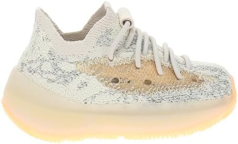 حذاء رياضي سهل الارتداء للأولاد الصغار من adidas Yeezy Boost 380 كاجوال - بيج، أوف وايت in Kuwait