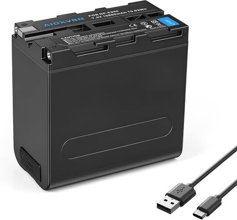 بطارية بديلة NP-F980، لكاميرات الفيديو Sony المتوافقة مع بطارية ليثيوم NP F970، F980، F960، F950، F930، F550، F570، F750 in Kuwait