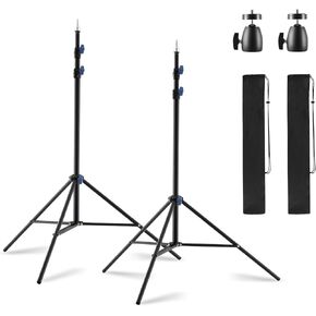 SH Light Stand Photography, 6.7ft/205cm Portable Photo Video Tripod Stand in Kuwait