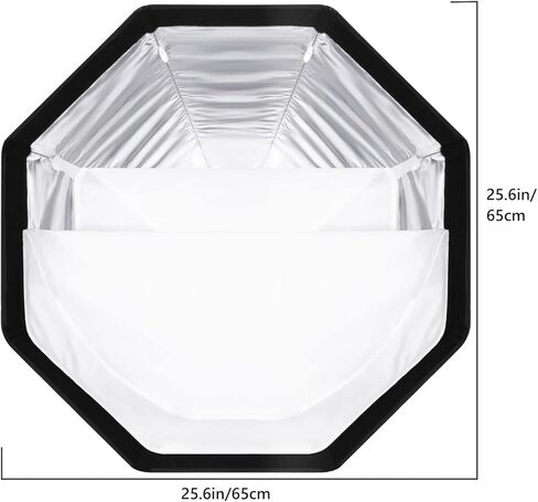 NEEWER 35.4''/90cm Octagonal Softbox Quick Release, with Bowens Mount, Carrying Bag Compatible with Neewer CB60 CB100 CB150 Vision 4 S101-300W/400W and Other Bowens Mount Light -SF-RPBO36 in Kuwait