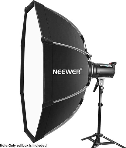 NEEWER 35.4''/90cm Octagonal Softbox Quick Release, with Bowens Mount, Carrying Bag Compatible with Neewer CB60 CB100 CB150 Vision 4 S101-300W/400W and Other Bowens Mount Light -SF-RPBO36 in Kuwait