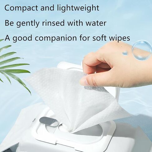 5 Pack Wipe Holder Wipes Flip Lid Reusable Wipe Dispenser Cover Travel Wipes Case for Water Wipe Packs Portable Pouch Travel Wet Tissues Paper Towel Holder Countainer in Kuwait