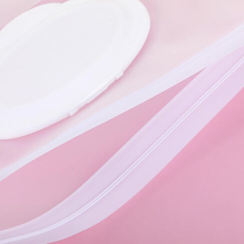 4 قطع من أكياس مناديل مبللة بيضاء للأطفال، حقائب مناديل مبللة للسفر، حقائب مناديل مبللة للسفر قابلة لإعادة الاستخدام وقابلة لإعادة التعبئة للأطفال والمراهقين والبالغين in Kuwait