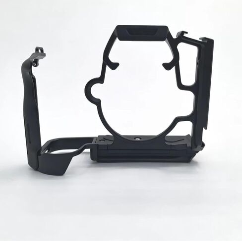 Camera Cage for GH7/GH6, A Lightweight Aluminum Stabilizer with A Cold Shoe Mount, Arca-Swiss Quick-Release Plate, and 1/4-inch Threaded Hole, Suitable for Gimbals and Video Shooting (Titanium) in Kuwait