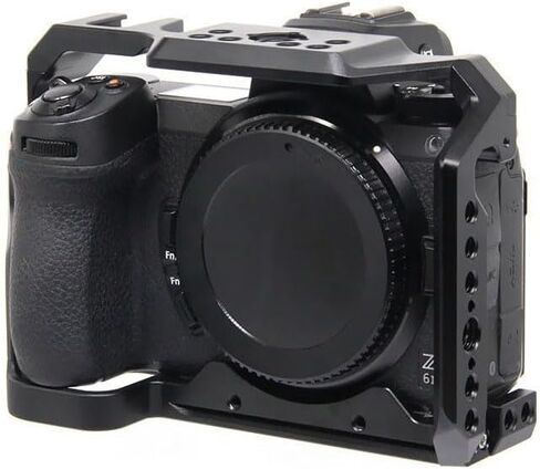 قفص كاميرا لـ Z6III/Z5/Z6/Z7/Z6II/Z7II، إطار حماية الكاميرا مع قاعدة Arca، قفص فيديو لتصوير فيديو Vlog in Kuwait