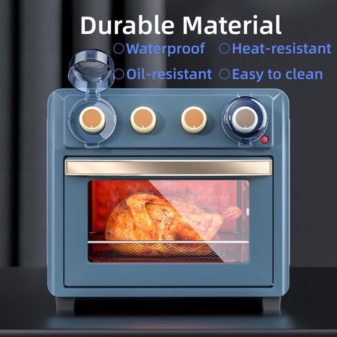 5PCS Stove Knob Safety Covers Gas Knob Covers Heat-Resistant Child-Proof Gas Stove Knob Covers 8.98x5.43cm Oven Lock Knob Covers Oven Knob Covers for Kids and Pets in Kuwait