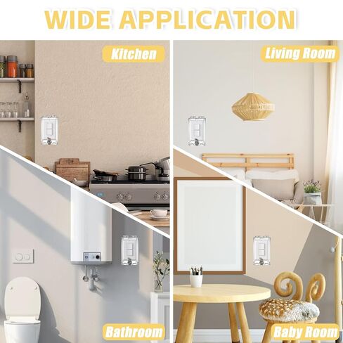 Light Switch Guard Cover, Child Safety Switch Plate with High-Strength PVC Fully Enclosed Design, Baby Proof Outlet Covers Prevent Accidental On/Off by Kids (1 Pack)" in Kuwait